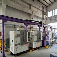 Centre d'usinage CNC clé en main, ligne entièrement automatique de fraisage CNC pour le traitement des métaux