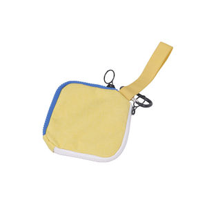 Mini pochette multifonctionnelle pour étudiants, logo personnalisé, fermeture à glissière, doublure en polyester, <span class=keywords><strong>porte</strong></span>-<span class=keywords><strong>monnaie</strong></span> court mignon - Product Image 2