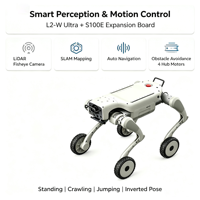 Robot quadrupède à roues Gang Ben L2-W Ultra 80TOPS, charge utile de 16 kg, 43,2 V 15000 mAh pour les entreprises d'inspection et les laboratoires de recherche en IA ZY