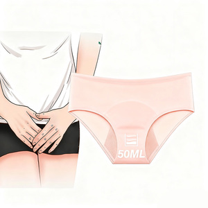 Culotte menstruelle Oem pour adolescentes Sous-vêtements menstruels respirants Sous-vêtements menstruels Anti-fuite Culotte Menstruelle No Pfas - Product Image 1