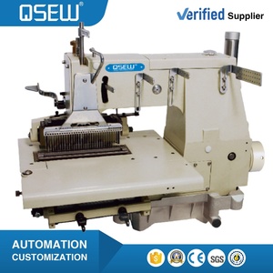 Máquina de Coser Industrial de Cama Plana con 25 Agujas para Elásticos QS-008-25P - Product Image 1