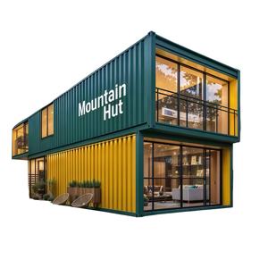 Casa contenedor de acero prefabricada personalizable para varios hoteles, apartamentos, escuela, centro comercial, edificio de oficinas, envío gratis, Uruguay - Product Image 2