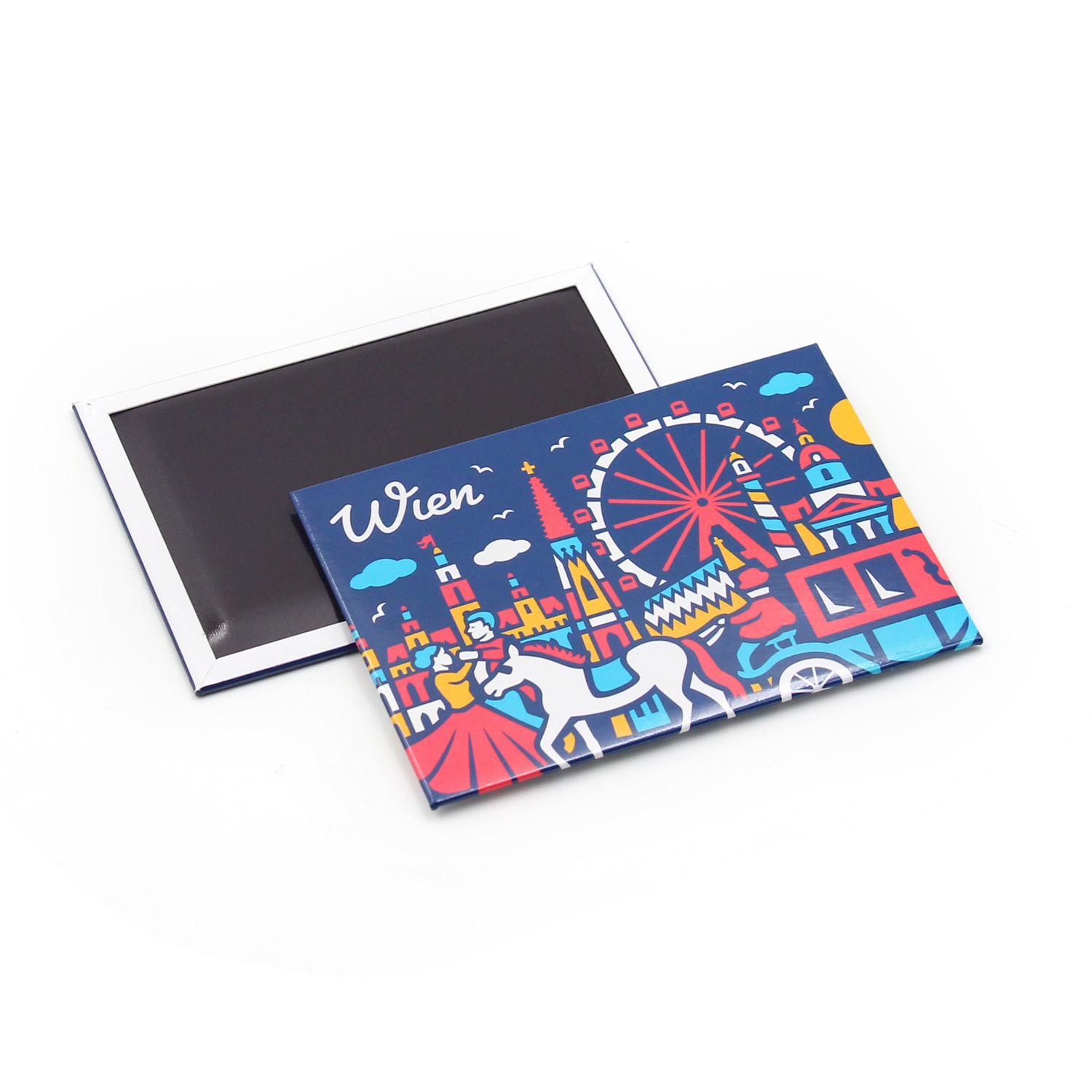 แม่เหล็กดีบุกขนาด 90*65 มม.