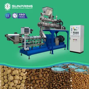 Machine à granulés d'alimentation flottante SunPring équipement pour granulés alimentaires pour poissons extrusion d'aliments pour poissons