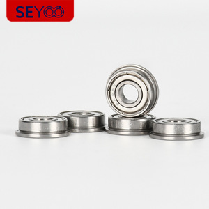 SeYoo SF696ZZ Stainless Steel Flange <b>Bearing</b> 6x15x5mm Double Shielded For Fitness Equipment - Product Image 1