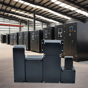 Ngoài trời không thấm nước bao vây điện trường hợp cụ nhà ở đen nhựa kết nối hộp nối điện tử - Product Image 1