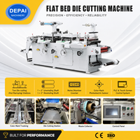 Machine de découpe automatique d'étiquettes à lit plat pour imprimerie