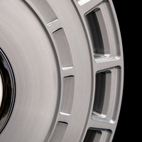 Yüksek Kaliteli 6061-T6 Dövme Alüminyum Alaşımlı Jant Göbeği 20-26 İnç 5*130/5*112/120 PCD Parlak Siyah Kaplama 40mm ET Çok Kollu Yeni