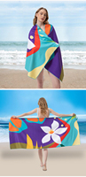 Factory Wholesale Microfiber Beach Towel Quick-Dry Tropical Modern Animal Print 70x140cm All-Season Turkish Luxury Style Adult