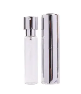 5ml 8ml 10ml 15ml 20ml xách tay nhôm đánh bóng nước hoa Atomizer chai cho miệng phun