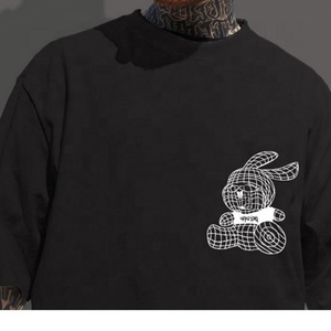 Camiseta de Verano para Hombre con Logotipo Personalizado, de Lujo, 100% Algodón, Talla Grande, Camisetas con Gráficos en 3D - Product Image 5