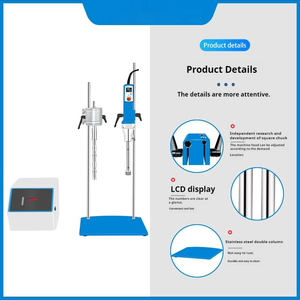 10L phòng thí nghiệm siêu âm nhũ tương homogenizer tốc độ cao phân tán cắt trộn Graphene silicon oxide Carbon Ống Nano gel nhựa - Product Image 2