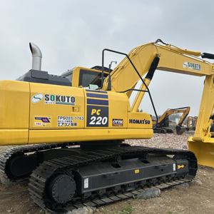 Excavadora Usada Komatsu PC220 de 22 Toneladas, Excavadora de Segunda Mano en Buenas Condiciones, Original PC200 PC240 PC210, Excavadora Grande - Product Image 4