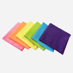 Tái Sử Dụng Có Thể Giặt Sàn Làm Sạch Vải Món Ăn Rags Absobrbent Sợi Nhỏ Làm Sạch Rửa Xe Vải Sợi Nhỏ Nhà Bếp Khô Khăn - Product Image 2