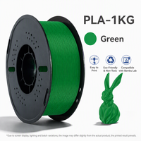 Filament PLA à faible odeur, 1,75 mm, bobine de 1 kg, pour impression 3D domestique sur ordinateur de bureau