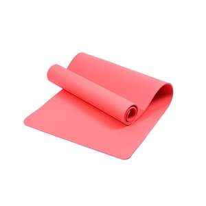Tapis de yoga TPE 6 mm 183x61 cm, taille complète, antidérapant, protection des articulations, portable pour le yoga quotidien et les étirements - Product Image 2