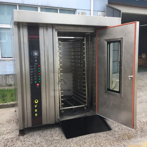 Grands fours de boulangerie pour la cuisson du pain, 50/100/200 kg, gaz, électrique, diesel, gaz, <span class=keywords><strong>four</strong></span> de boulangerie commercial, 16/32/68 plateaux, <span class=keywords><strong>four</strong></span> rotatif - Product Image 3