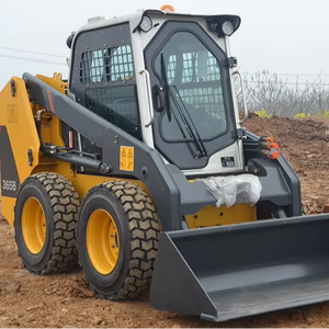 Chargeuse compacte chinoise 48KW 3 tonnes, chargeuse <span class=keywords><strong>sur</strong></span> pneus 0,4m3, mini-chargeuse compacte 365A 365B avec lame à <span class=keywords><strong>neige</strong></span>, prix abordable - Product Image 1