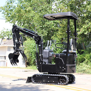 Mini-excavatrice compacte à chenilles, démolition minière, sans pilote, certifiée CE EPA Euro5, moteur Koop, 0,8T-2T, PLC, puissance de creusement élevée - Product Image 3