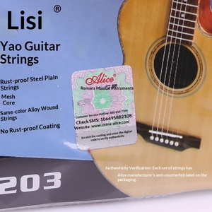 Alice A203 Jeu de <span class=keywords><strong>cordes</strong></span> pour <span class=keywords><strong>guitare</strong></span> acoustique <span class=keywords><strong>folk</strong></span> 1ère 2ème 3ème <span class=keywords><strong>cordes</strong></span> 456 <span class=keywords><strong>Cordes</strong></span> détachées Accessoires - Product Image 3