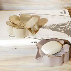 Erken yükseltici DIY reçine kalıp dört yapraklı yonca çok boyutlu çiçek sabun saklama kutusu silikon kalıp sabunluk tepsi kalıp - Product Image 3