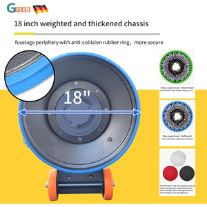 GR041 ملمع كهربائي منخفض الضوضاء يمسك باليد للرخام حالة جديدة نوع المشي وراء - Product Image 3