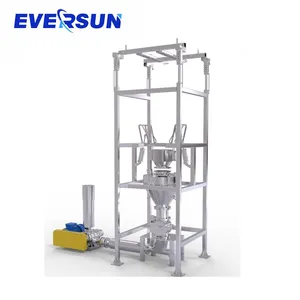 Pellet Flour Plastic Resin Particle Granule Powder Bulk Bag Discharger Bulk Bag Unloader