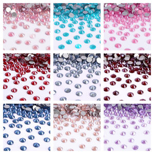 QIYI, venta al por mayor, <span class=keywords><strong>moda</strong></span>, Color neón, lujo, alta calidad, listo para enviar, plata, Mocha, diamantes <span class=keywords><strong>de</strong></span> imitación para decorar prendas, arte <span class=keywords><strong>de</strong></span> <span class=keywords><strong>uñas</strong></span> - Product Image 1