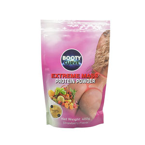 Polvo <span class=keywords><strong>de</strong></span> proteína <span class=keywords><strong>de</strong></span> sabor a fresa Premium OEM/ODM para ganar <span class=keywords><strong>masa</strong></span> <span class=keywords><strong>corporal</strong></span> con curvas y desarrollar músculo - Product Image 1
