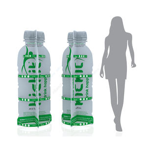 Multi-Tier Detachable Floor <b>Standing</b> Display Rack for Bottled Mineral Water Beverage <b>Drinks</b> - Product Image 1