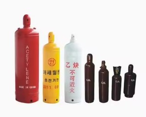 Usine source, diverses bouteilles <span class=keywords><strong>de</strong></span> <span class=keywords><strong>gaz</strong></span> 150 bar/200 bar, couleurs personnalisables, bleu, noir, vert, marron, jaune, bouteilles en acier scellées - Product Image 2