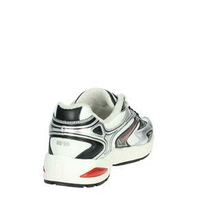D.A.T.E. Zapatillas Donna W411-SN-SL-WS Bianco Argento Chunky - Product Image 3