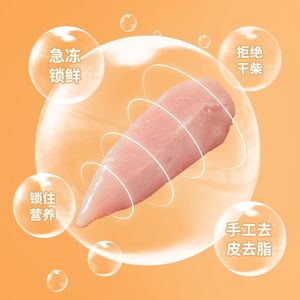 Snack de poitrine de poulet riche en protéines et faible en matières grasses en gros |   Poulet prêt à manger, emballé sous vide, sain - Product Image 4