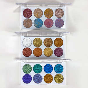 แป้งฝุ่นแต่งหน้าแบบกำหนดเอง แป้งอัดแข็งแต่งตาแบบแยกชิ้น ขายส่งพาเลทอายแชโดว์ รับผลิตพาเลทอายแชโดว์แบรนด์ส่วนตัว - Product Image 1