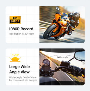 <span class=keywords><strong>ช</strong></span>ุดหูฟังอินเตอร์คอมสำหรับมอเตอร์ไซค์ Q29 พร้อมกล้องติดหมวกกันน็อคสำหรับมอเตอร์ไซค์ ระบบสื่อสารสองทาง อินเตอร์คอมสำหรับมอเตอร์ไซค์ - Product Image 3