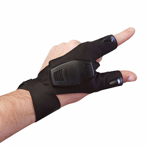 יצרן סיטונאי תאורת רצועת כפפות אור עם AAA סוללה Ultra-בהיר אגודל ואצבע מצביע LED אורות - Product Image 3