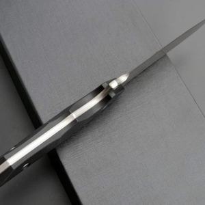 Navaja Plegable de Bolsillo de Alta Calidad con Mango G10, Personalizable OEM, para Supervivencia al Aire Libre y Camping, para Entusiastas del Bricolaje - Product Image 2