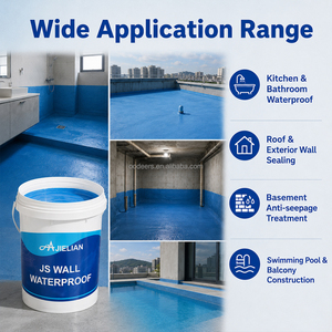 AJIELIAN <span class=keywords><strong>Prix</strong></span> de gros – Revêtement imperméable à base de ciment pour murs extérieurs, carrelages et surfaces extérieures – Réparation durable des fuites - Product Image 3