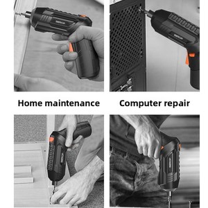 Ensemble de tournevis électrique sans fil pliable industriel 3,6 V, multifonctionnel, moteur sans balais, batterie lithium-ion personnalisable - Product Image 4