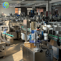 Machine de remplissage automatique de bouteilles de jus avec capsuleuse pour PET de 500 ml pour la production de jus de fruits pour les petites entreprises