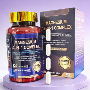 Op voorraad, hardloper: 12-in-1 Magnesiumcapsule, hete verkoop, 12-in-1 mineralen, fabriek ondersteunt OEM, complexe magnesiumcapsule - Product Image 1
