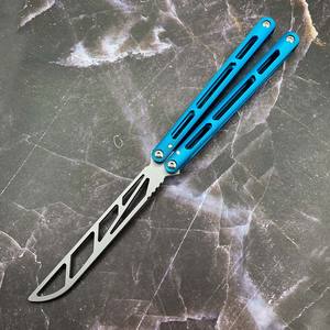 Лучшие игрушки для кемпинга, Складные Игрушки-бабочки, тренировочный инструмент с 420 сталью, настраиваемый, OEM, опора, открытый нож, качели - Product Image 5