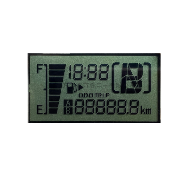 TN HTN LCD Display Module Glass Motorcycle Segment Speedometer LCD Display for Grand Filano 2012-2017 Motorcycle Speedometer