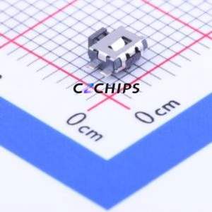 SKSCLDE010 Tactile Switch SMD Switch Single Pole Single Throw Rectangle Button Horizontal Mount 3.55mm - Product Image 1