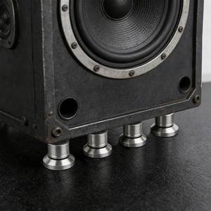 Soportes de Audio Yivo Hifi, Almohadillas Antivibración para <span class=keywords><strong>Altavoces</strong></span> y Amplificadores, Base Ajustable en Altura, <span class=keywords><strong>Soporte</strong></span> Profesional para <span class=keywords><strong>Altavoces</strong></span> - Product Image 3