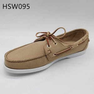 CXT,2025 Nuevos zapatos planos de cuero de gamuza para caminar diariamente Zapatos mocasines de color arena cómodos hechos a mano HSW095 - Product Image 1