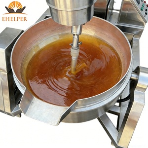 Olla de Cobre Inclinable de Nuevo Diseño | Olla Industrial de Cobre con Agitación Planetaria Antiadherente para Cocinar Halwa, <span class=keywords><strong>Dulces</strong></span> y Azúcar - Product Image 6