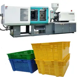 good price top quality plastic agricultural fruit crate box making injection molding machine