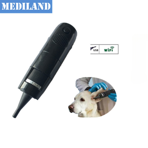 Otoscope numérique portable pour examen vétérinaire polyvalent en clinique, loupe WIFI, microscope USB - Product Image 2