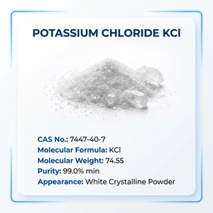 Cloruro de Potasio <span class=keywords><strong>KCl</strong></span> 99.5% Grado Industrial, Polvo Cristalino Blanco para Ablandamiento de Agua, Perforación Petrolera, Tratamiento Térmico, Químicos - Product Image 3